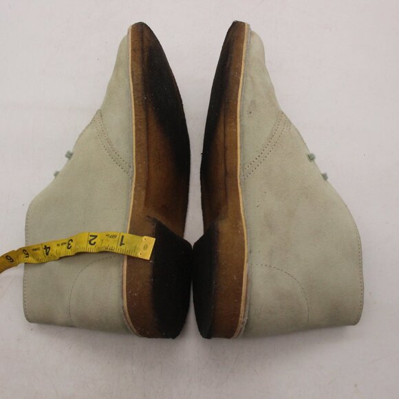 Clarks Originals Shoes Women's 8.5 Light Green  Chukka Ankle Desert Boots Crepe - Picture 6 of 11